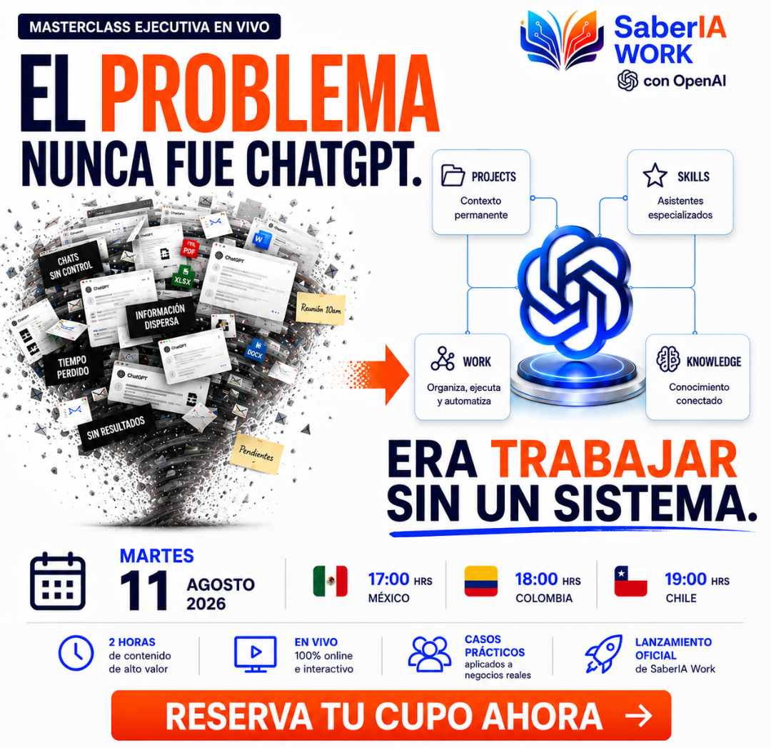 El problema nunca fue ChatGPT, era trabajar sin un sistema